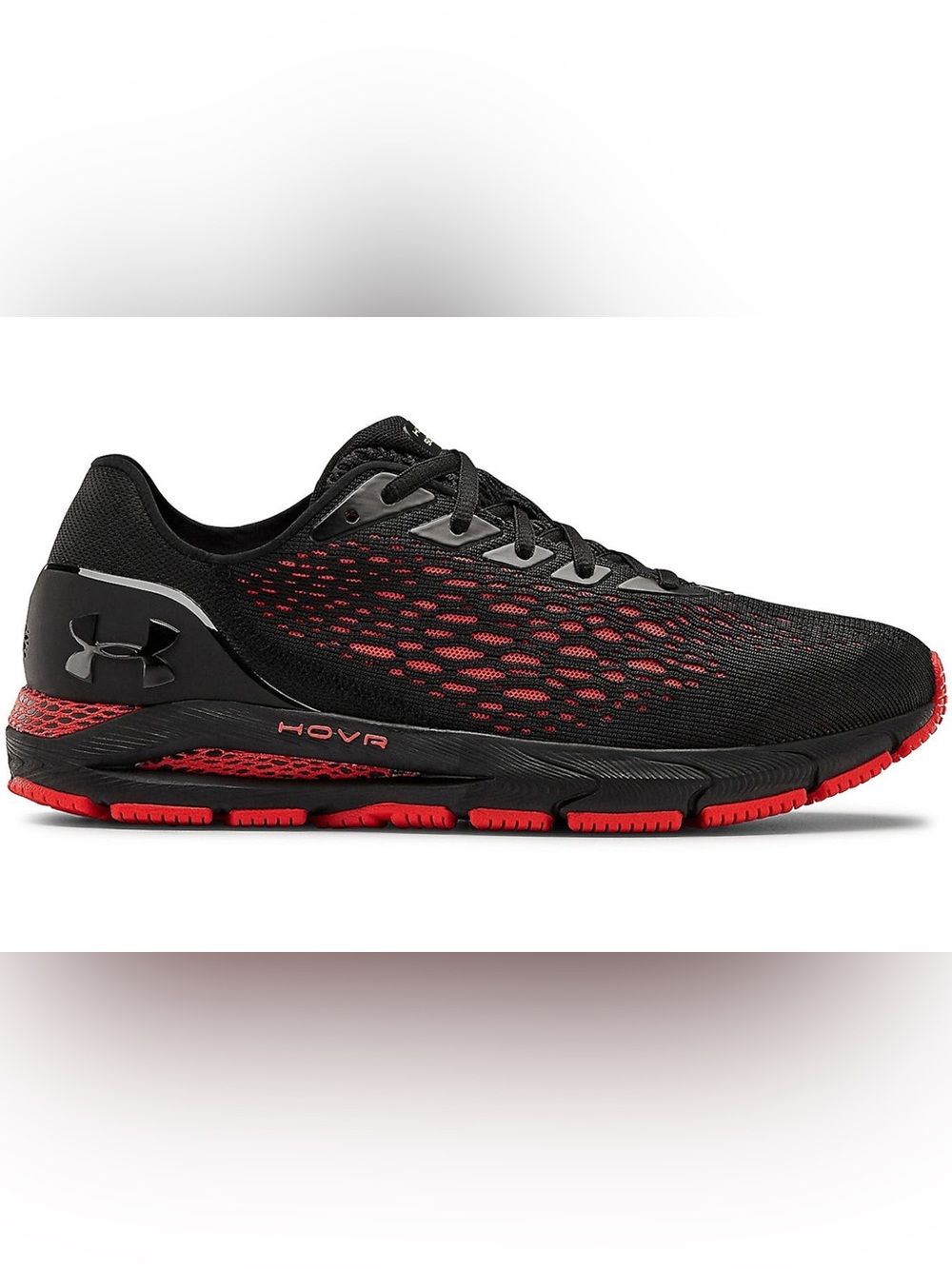 Under Armour HOVR Sonic 3 Black Red Men’s size 9
